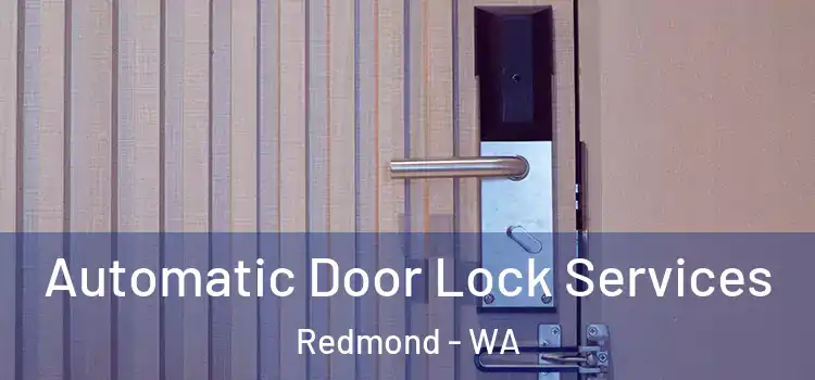 Automatic Door Lock Services Redmond - WA