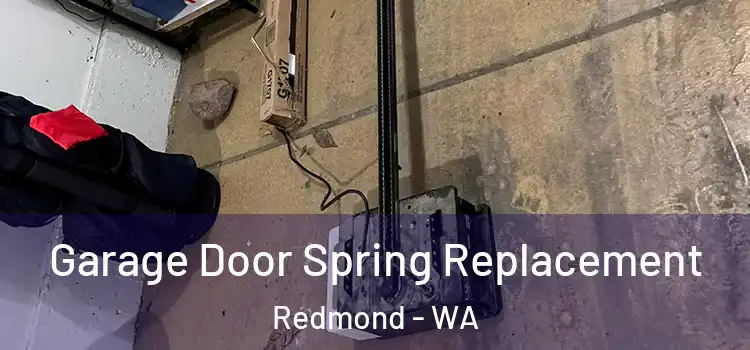  Garage Door Spring Replacement Redmond - WA